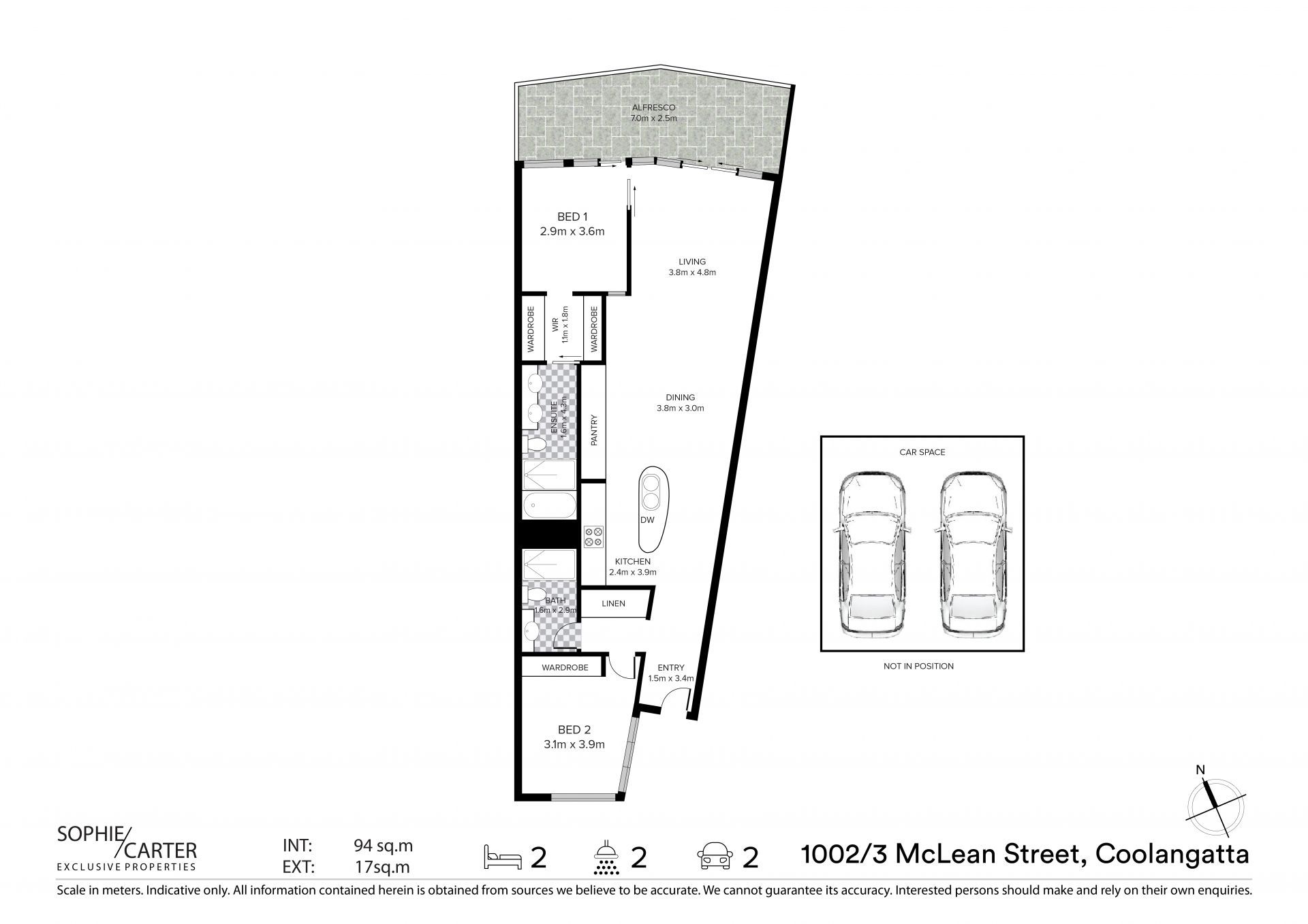 1002/3 McLean Street, Coolangatta Sophie Carter Exclusive Properties