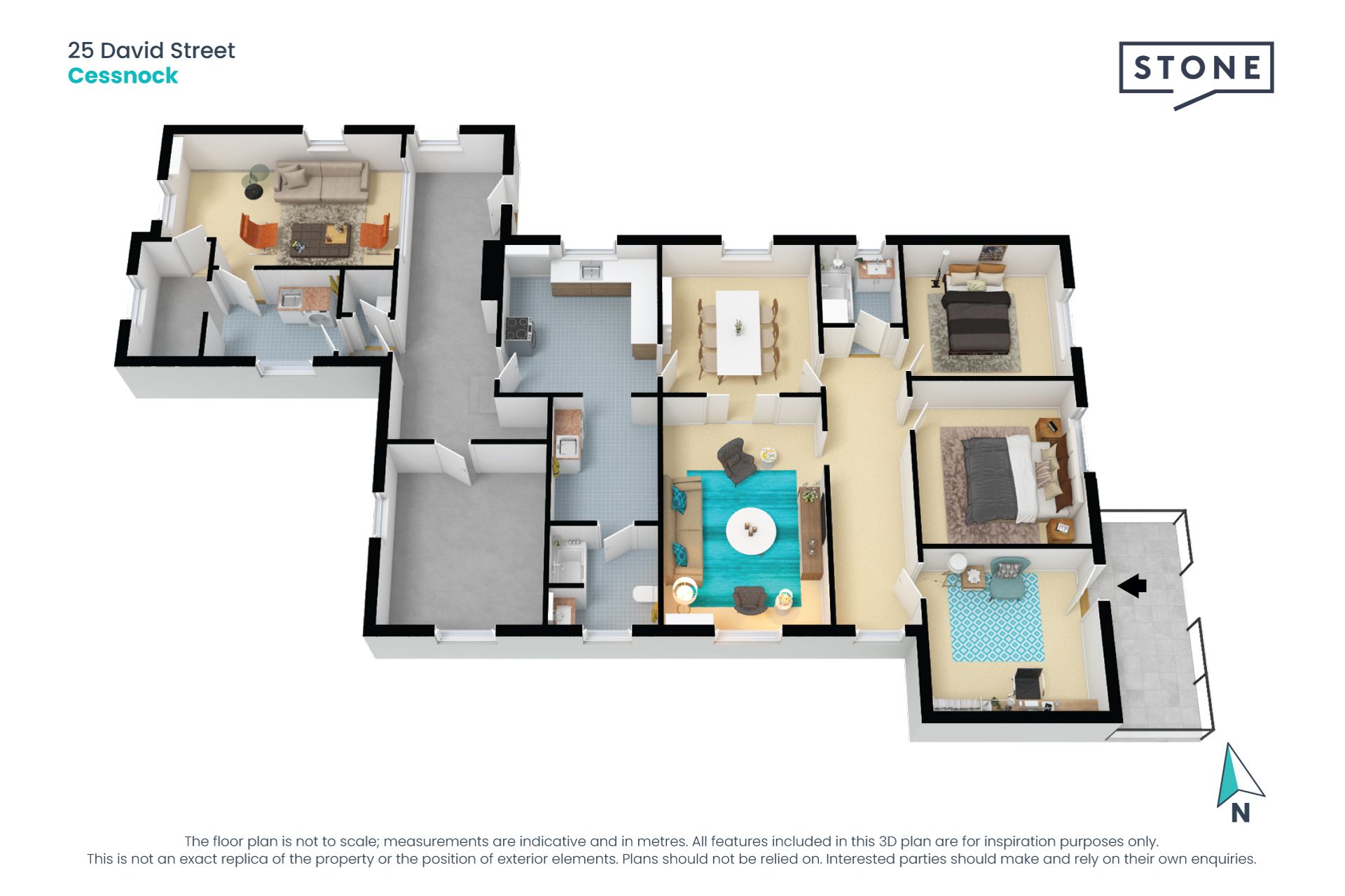 Centrally located sanctuary – ready for updates