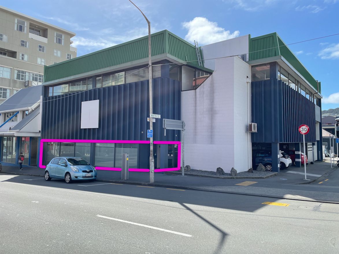 Real Estate For Commercial Lease Ground/149 Taranaki Street Te Aro