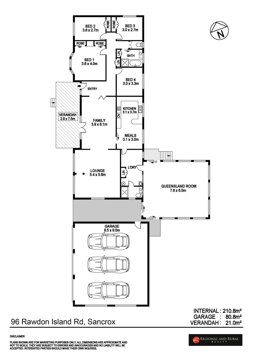 96 Rawdon Island Road, SANCROX NSW 2446