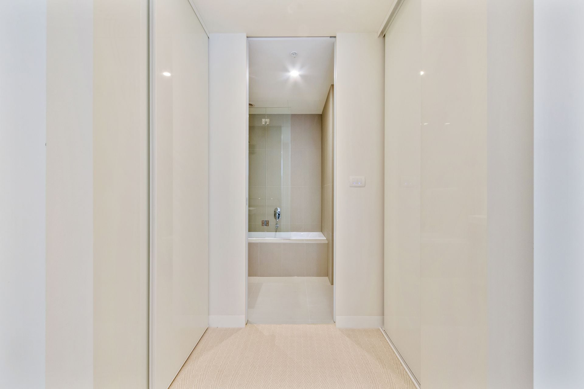 Spacious and light filled living at The Marque