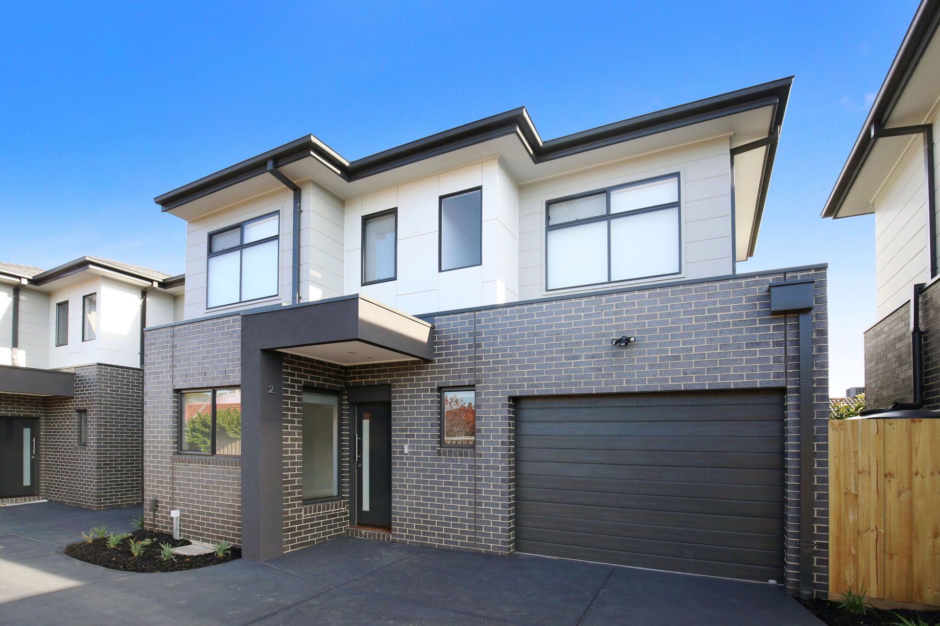 stylish newly built townhouse