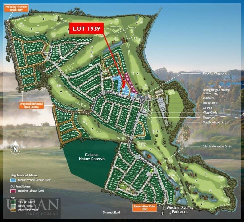 Colebee Lot 1939 Proposed Road | Stonecutters Ridge