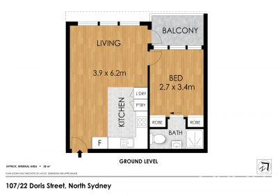 107/22 Doris Street NORTH SYDNEY NSW, Sydney - Thumbnail 5