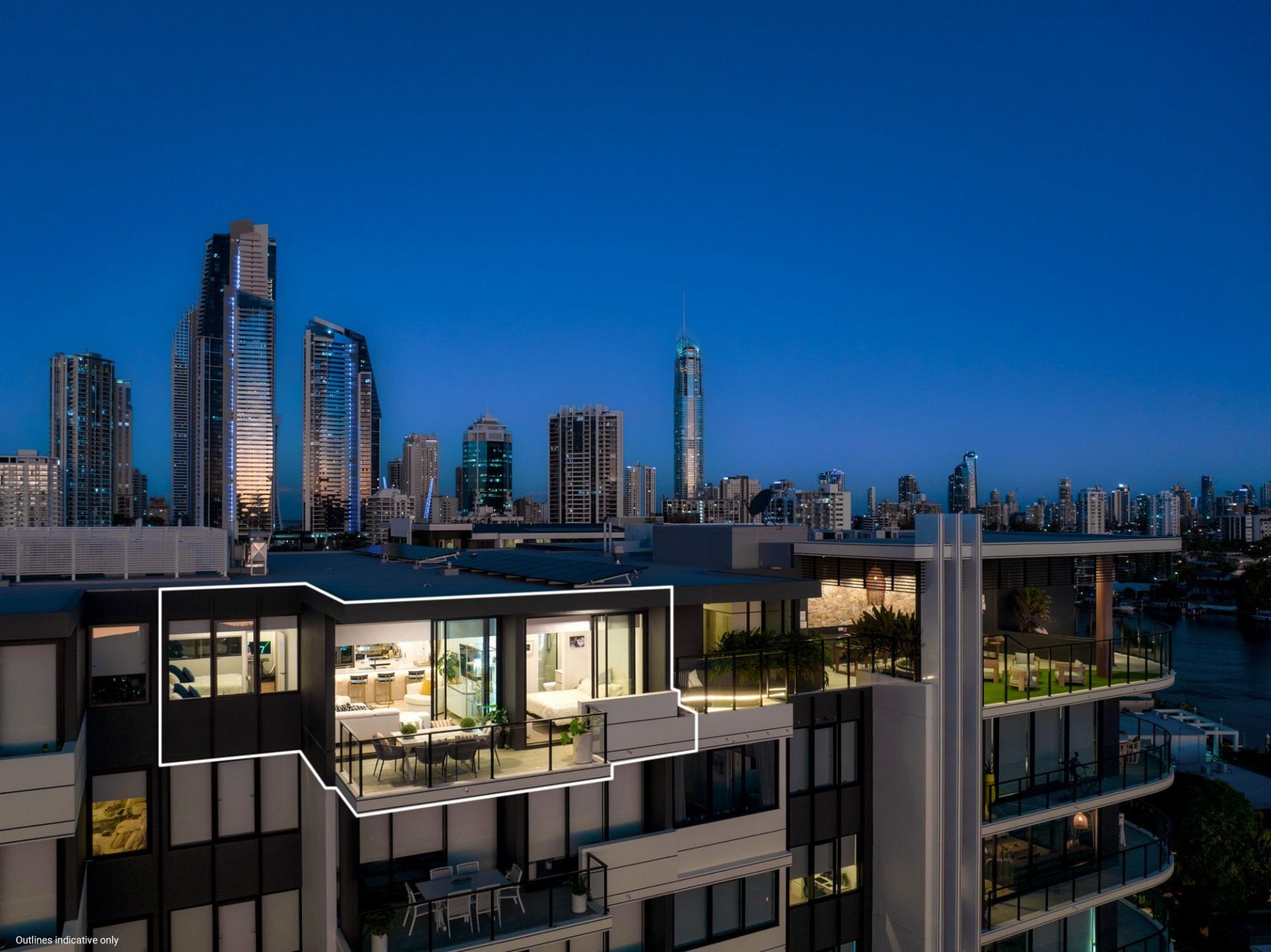901/256 Stanhill Drive, Surfers Paradise - Thumbnail 2