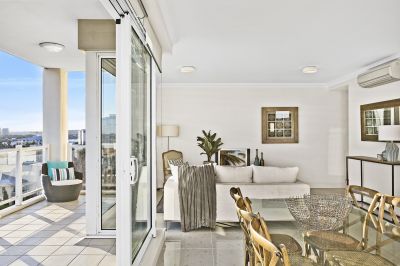 A showcase of stylish living and superb views