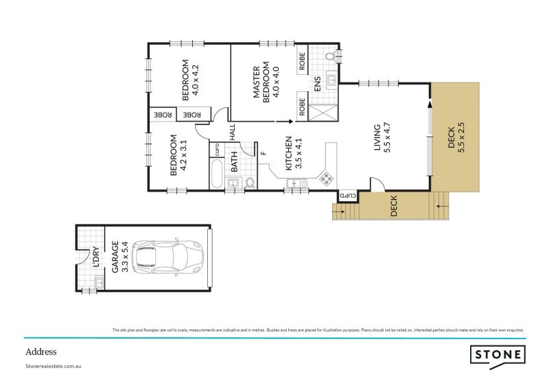 Air-Conditioned 3 Bedroom Cottage | Pets Considered