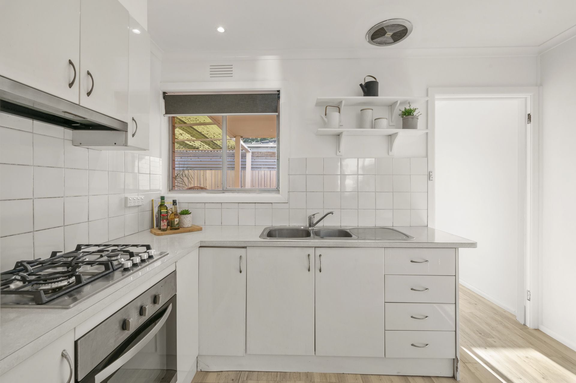 Close to Edward street shops