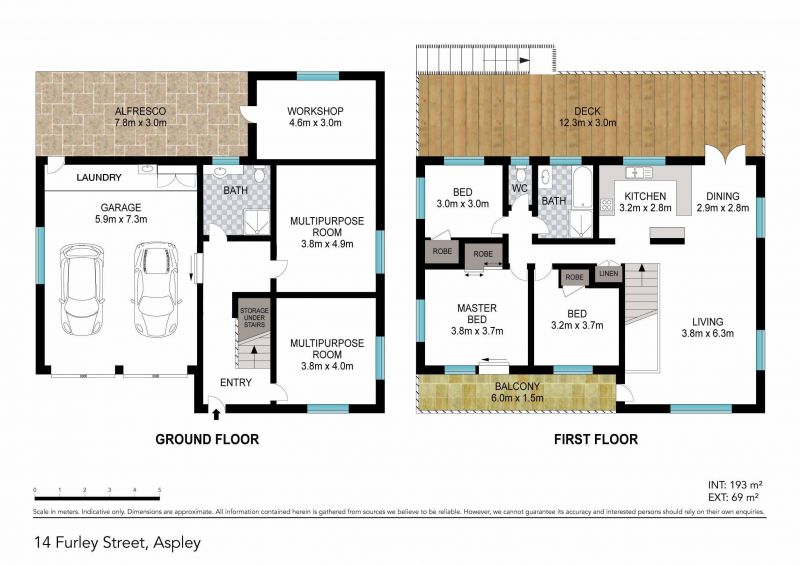 DECKED OUT! 2 Levels of Family Living!