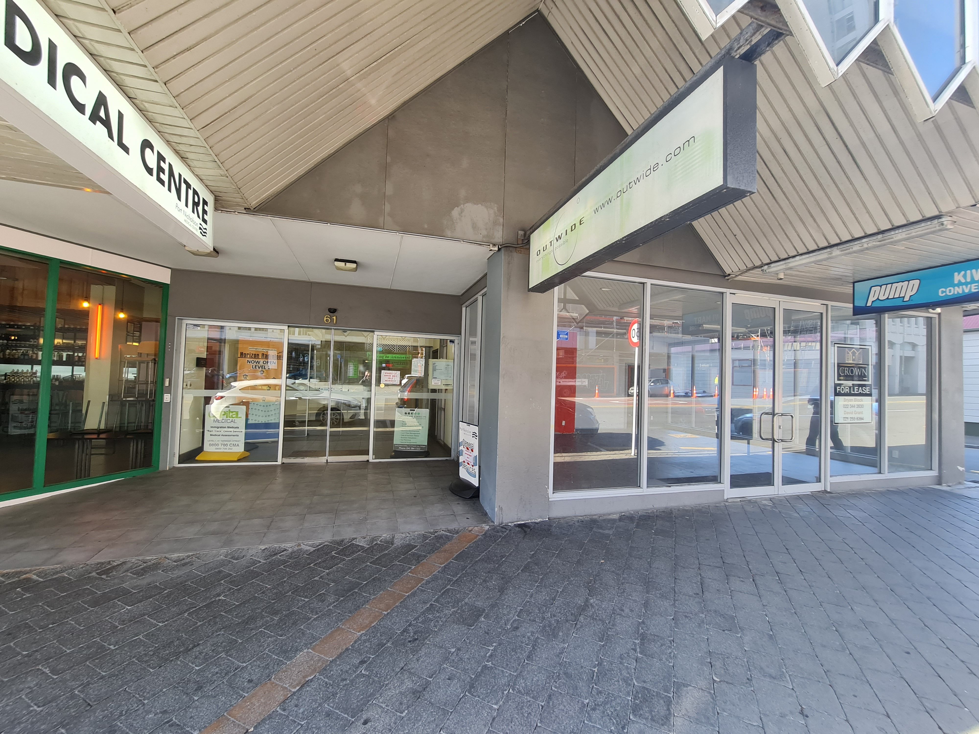 Real Estate For Commercial Lease Retail/61 Taranaki Street Te Aro