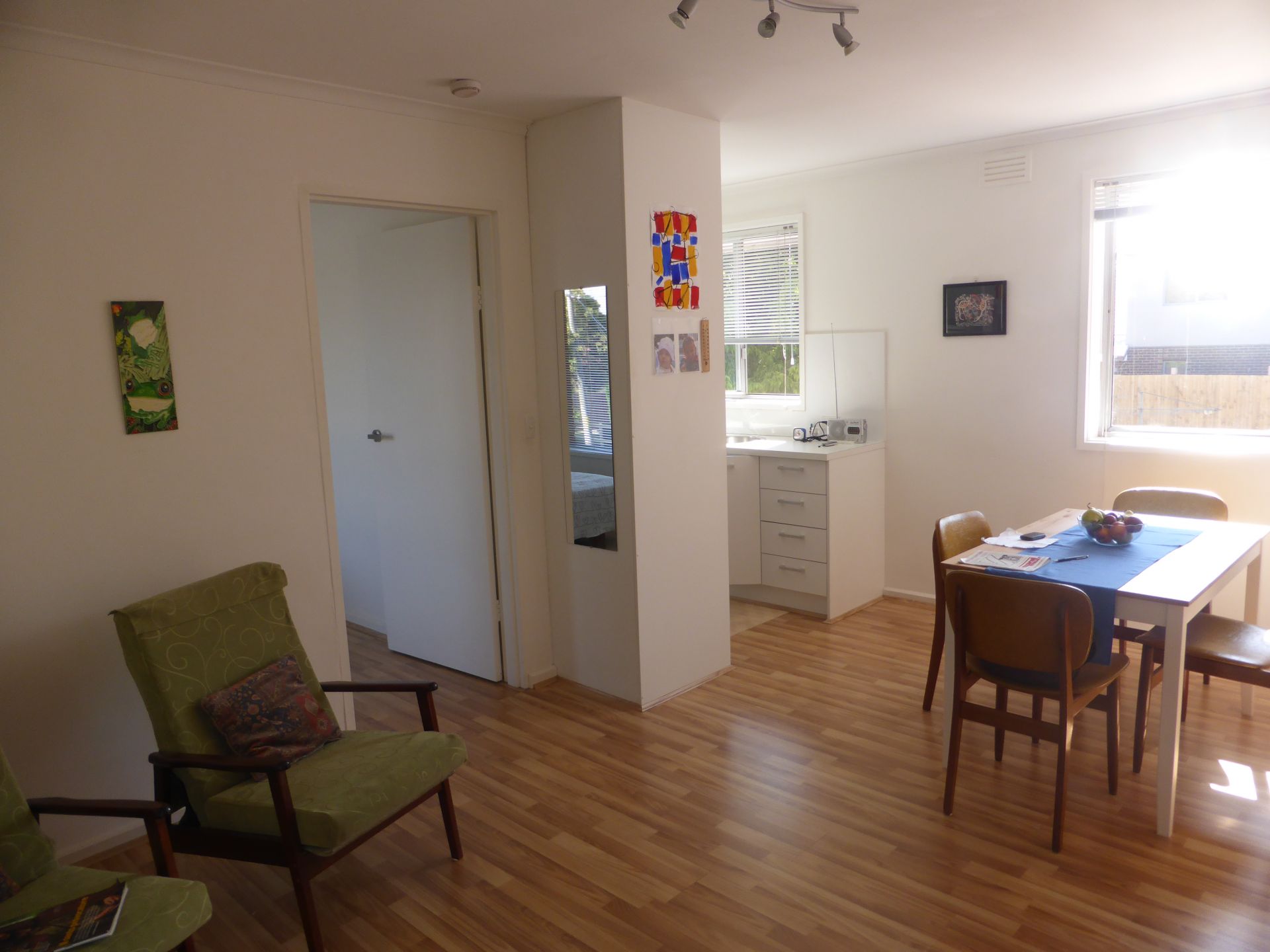 Partly Furnished One Bedroom Apartment