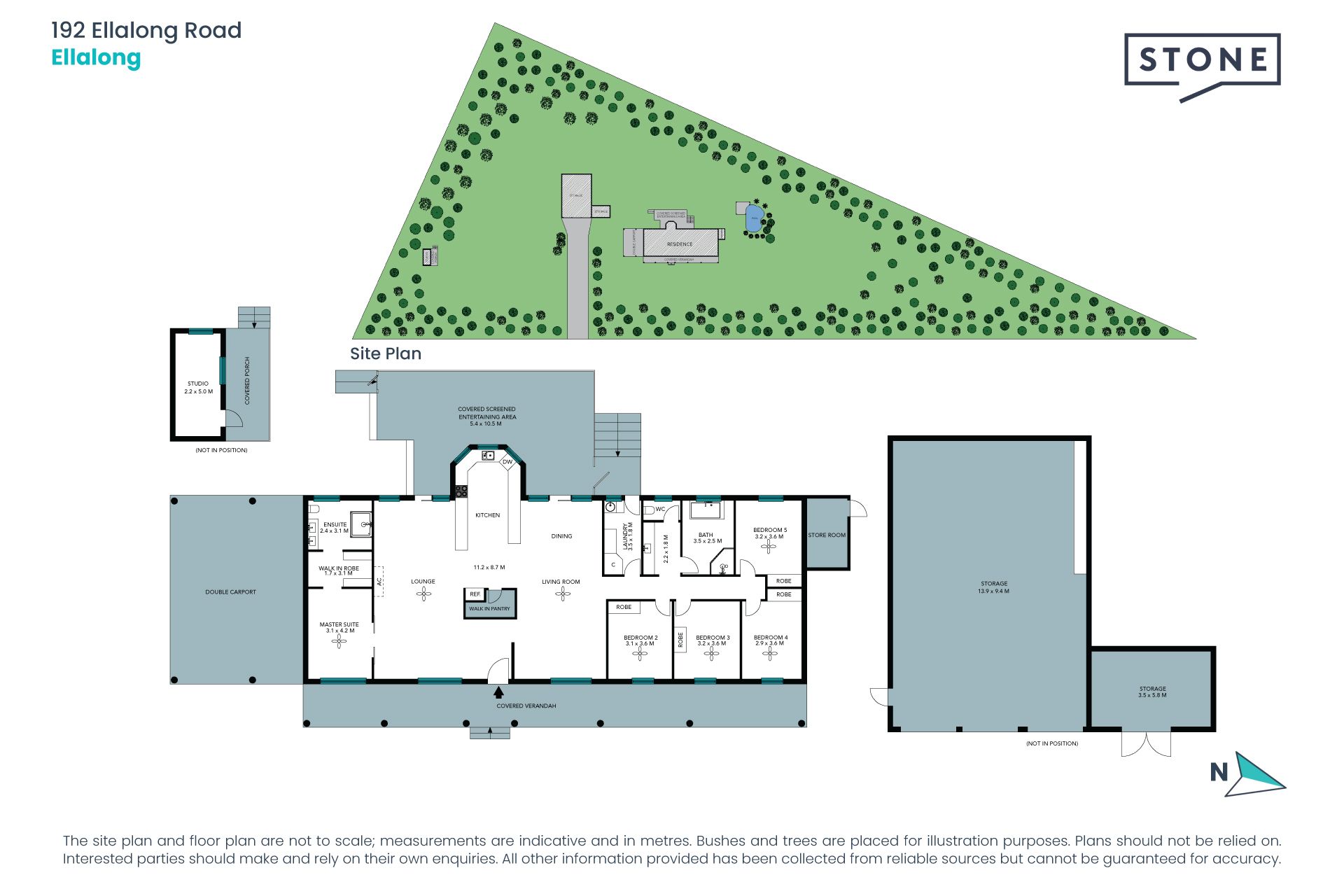 Surrounded by acres of bushland!