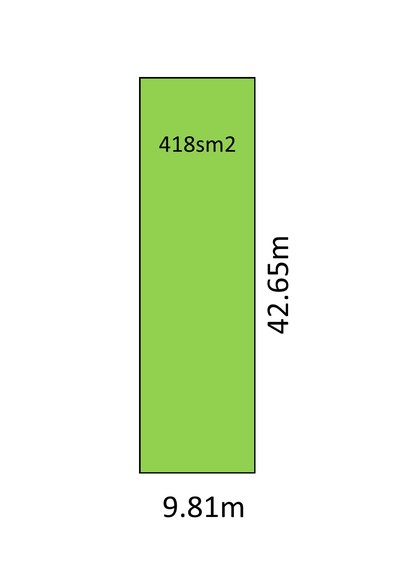 Large Torrens title Block