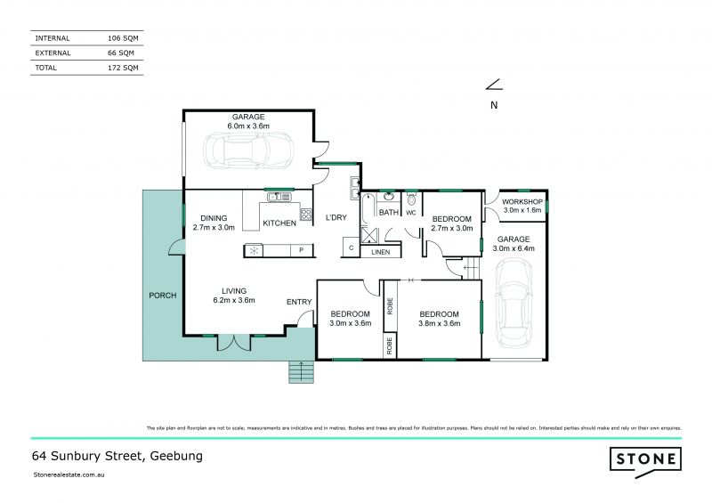 The refreshed 1960 abode.