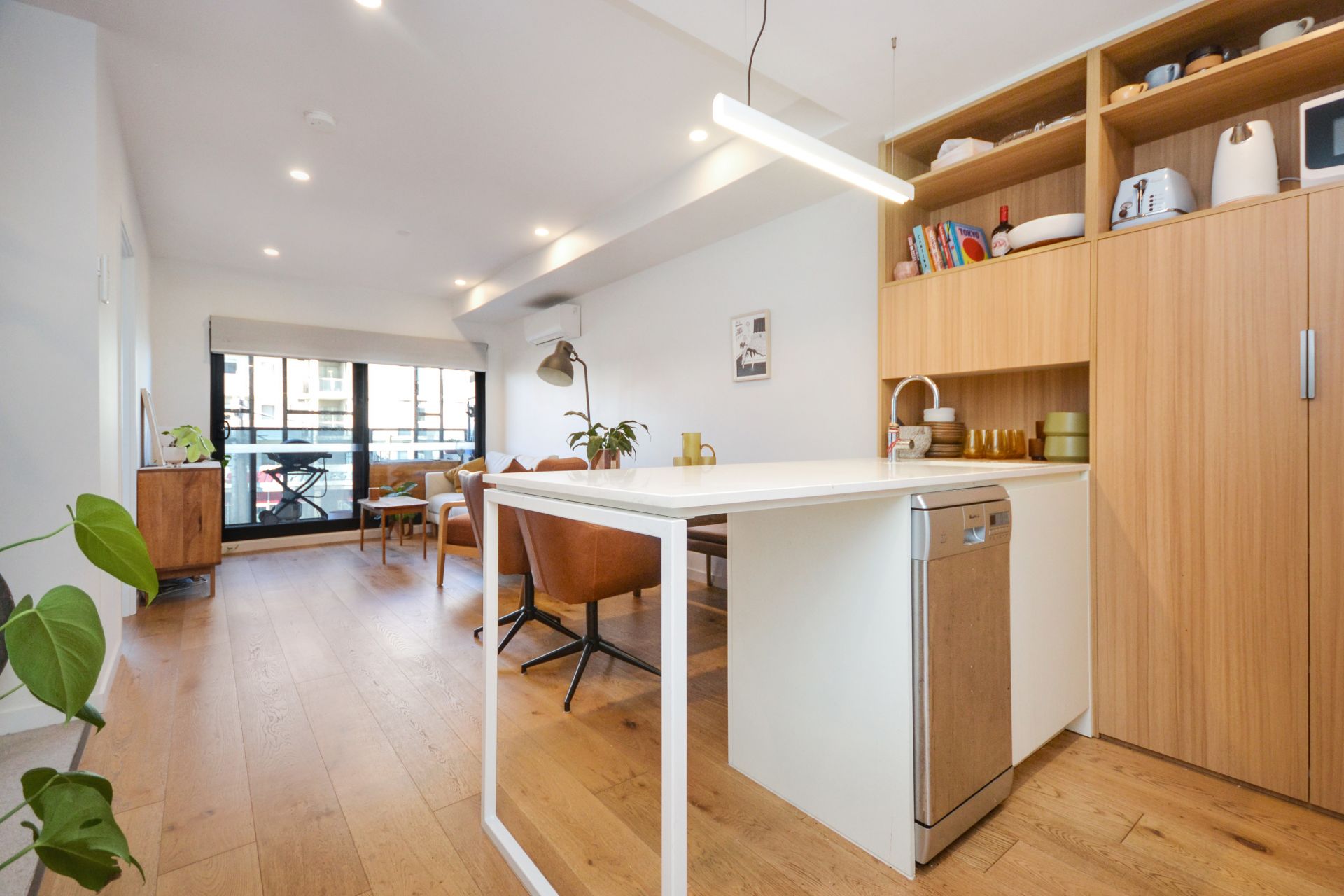 Spacious boutique apartment with generous study