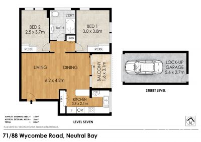 71/88 Wycombe Road NEUTRAL BAY NSW, Bay - Thumbnail 7
