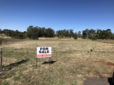 Large block with beautiful country views