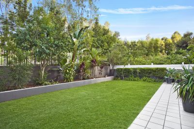 A showcase of style & space in a house-sized garden residence