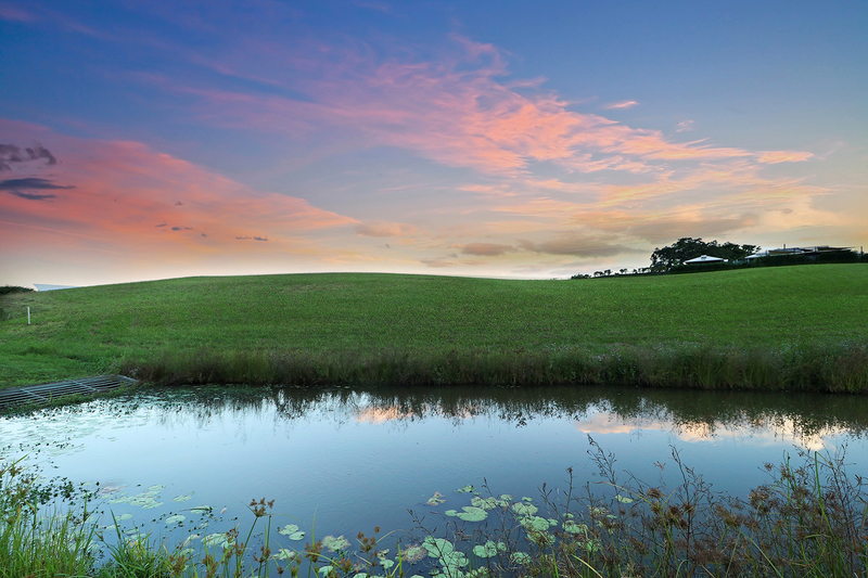 Rare North Facing block, town water, quality estate only mins to Samford Village