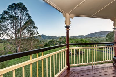 Immaculate Federation Queenslander in award winning Lawson Valley Estate. Spectacular mountain views,  minutes from Samford Village.