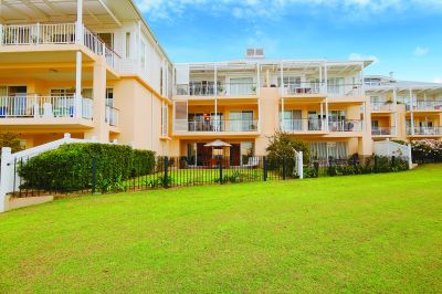 North facing apartment with magnificent water views