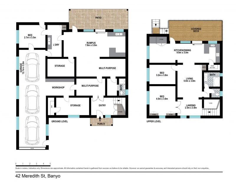 Freshly painted dual living Queenslander