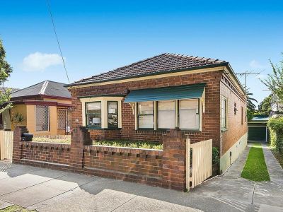 Freestanding period home showcases original details