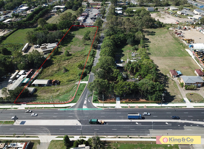 EXPOSURE WITH TWO STREET FRONTAGE!