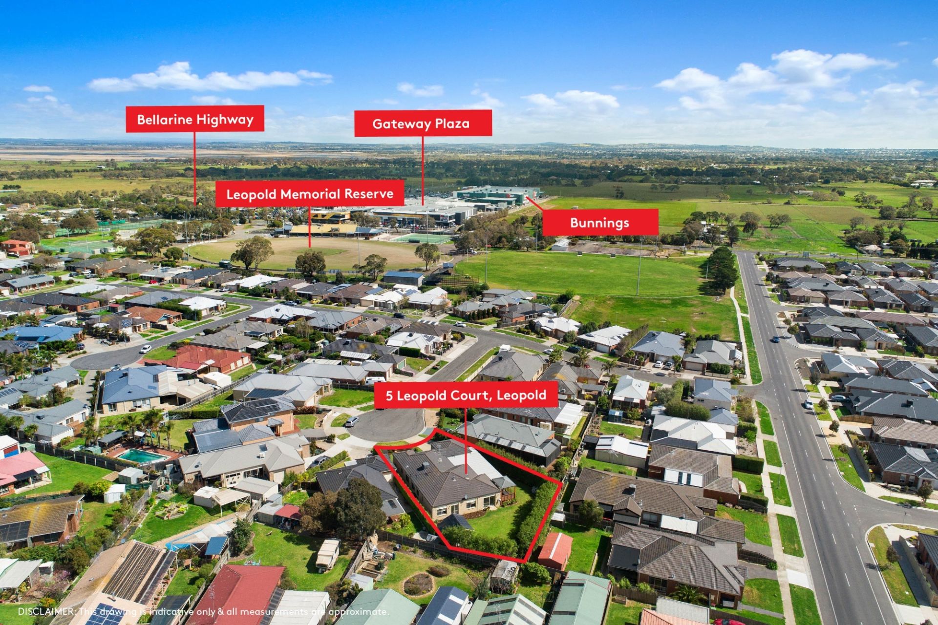 Real Estate For Sale 5 Leopold Court Leopold , VIC