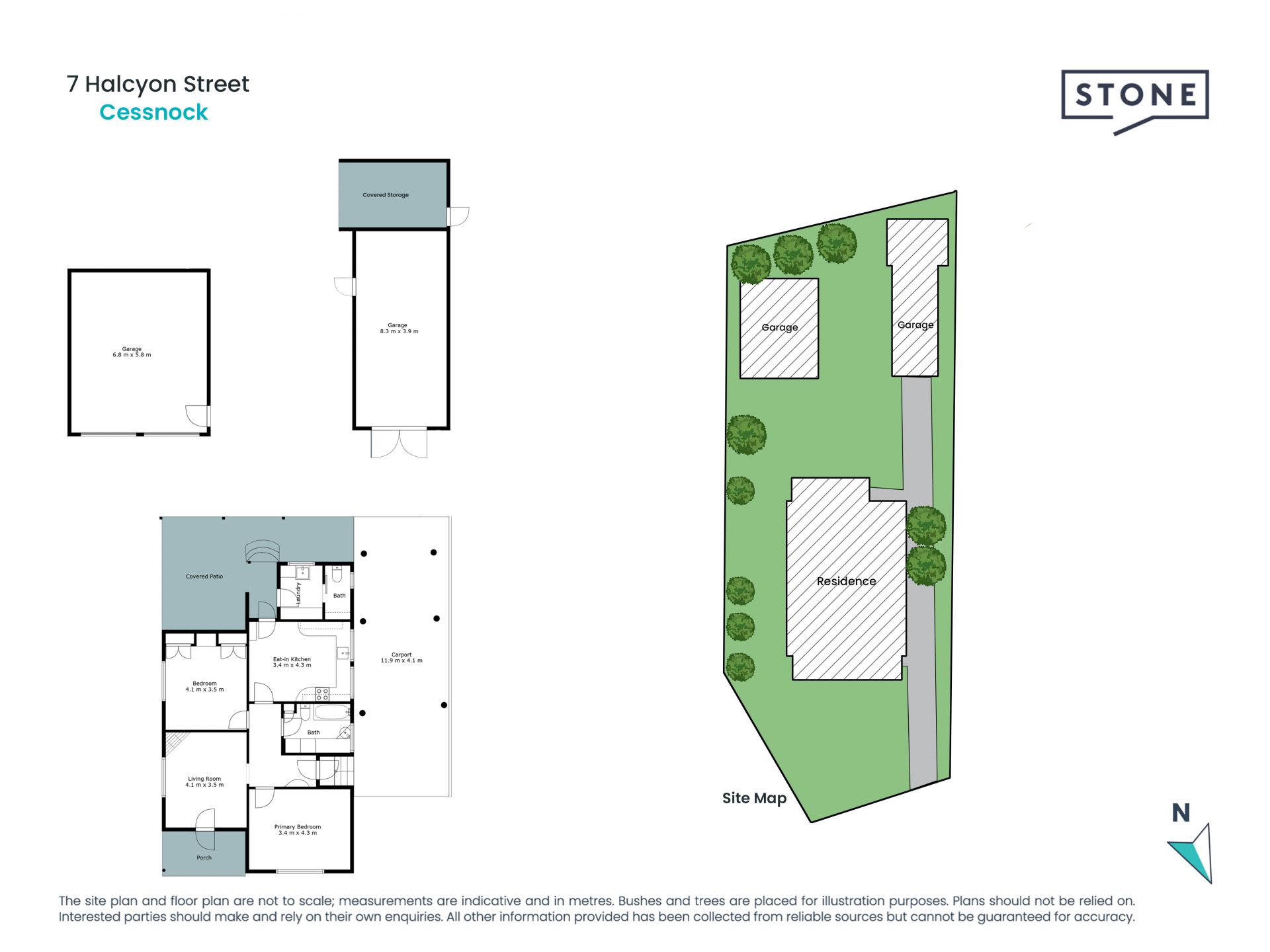 Prized position entry level home on large block