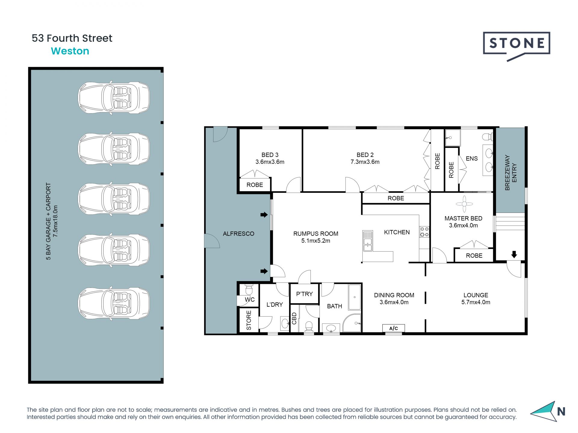 Massive three bedroom home with 5 bay shed!