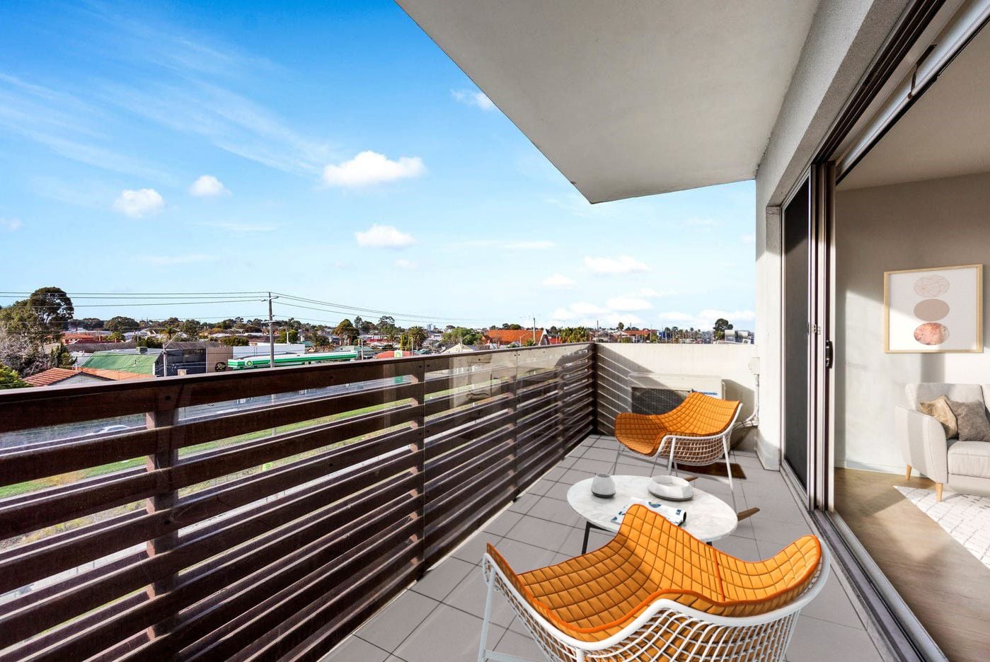 Stylish apartment living