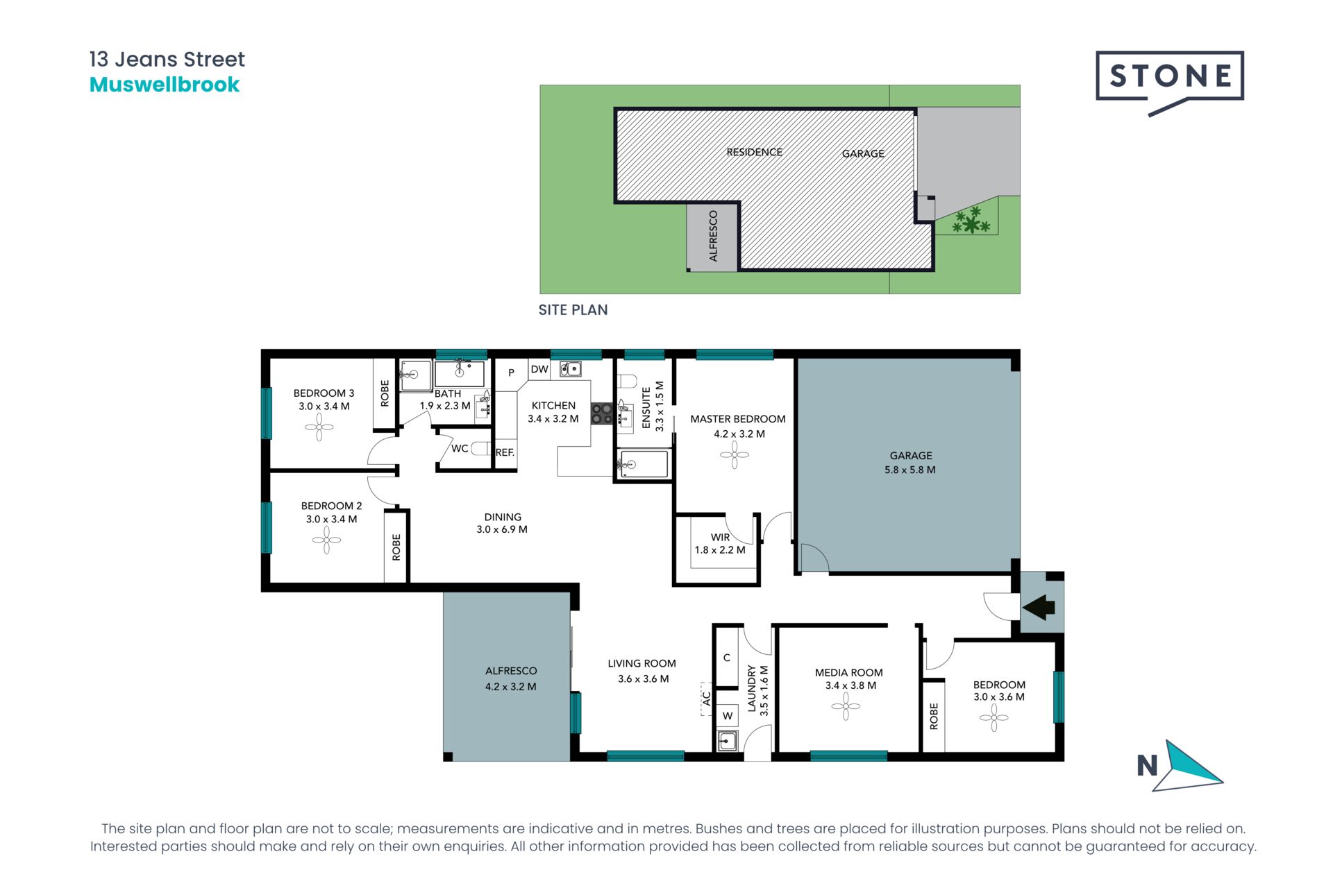Dazzling modern four bedroom value on 640sqm