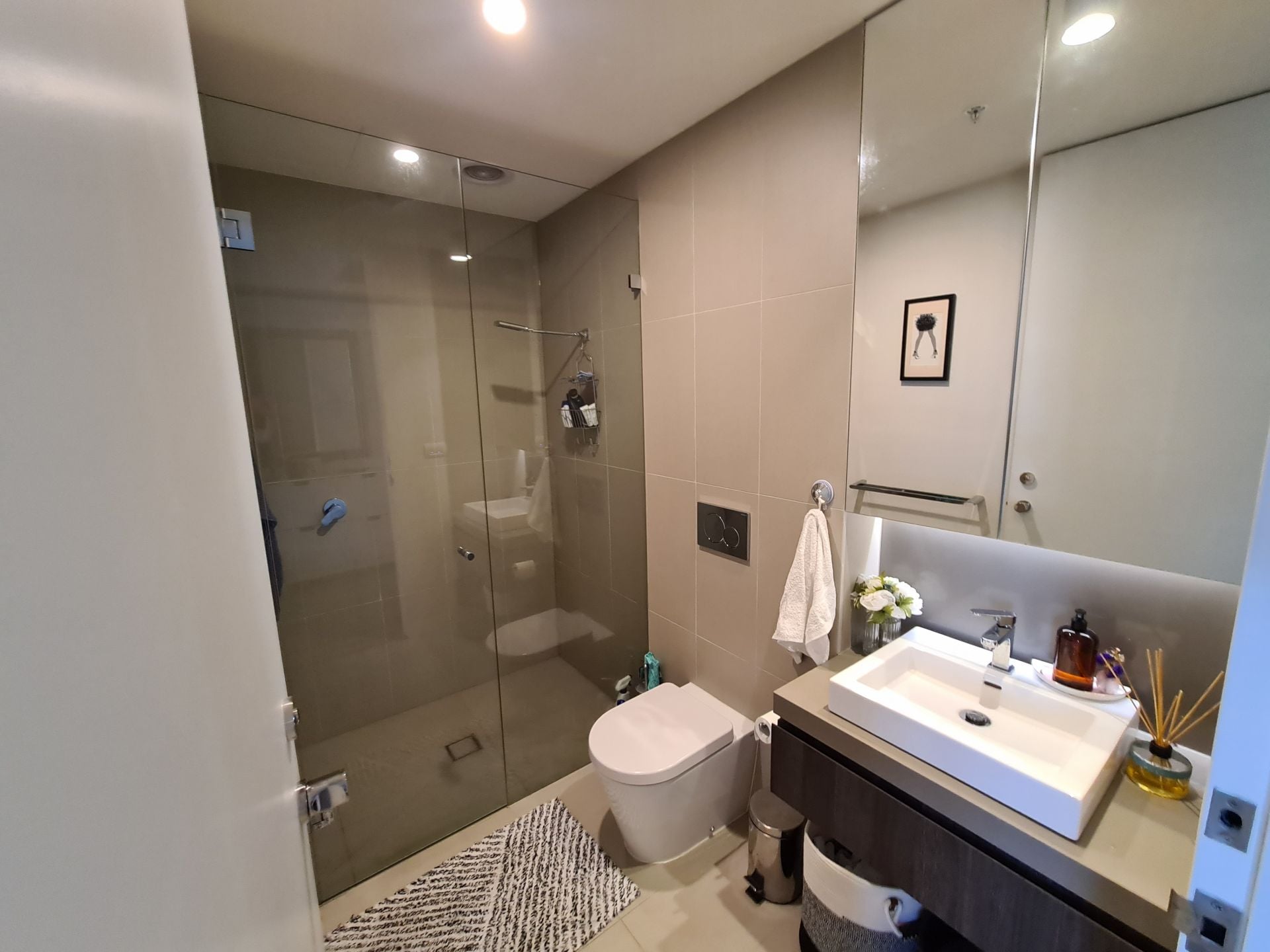 Spacious and light filled living at The Marque