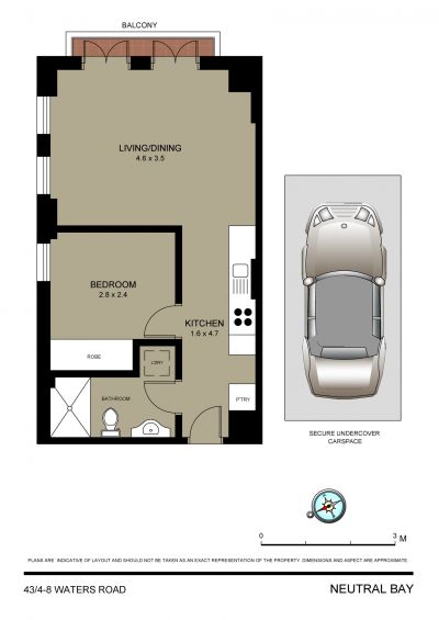 43/8 Waters Road NEUTRAL BAY NSW, Bay - Thumbnail 6