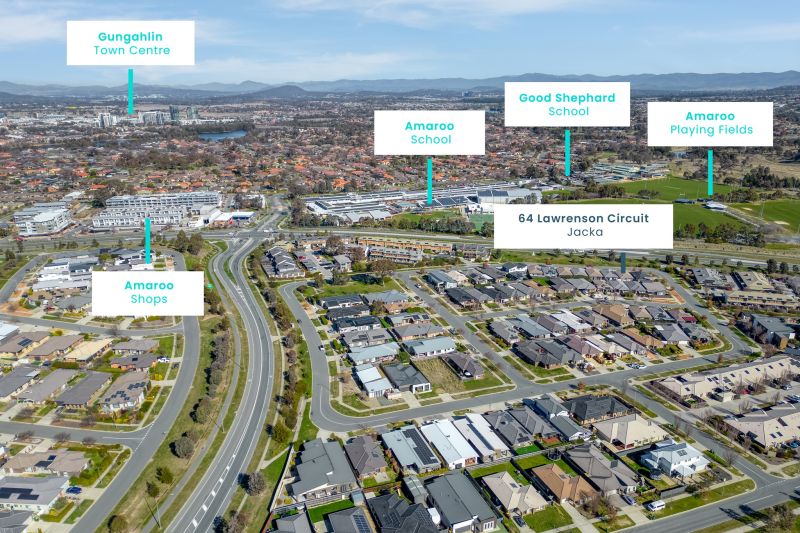 Real Estate For Sale 64 Lawrenson Circuit Jacka , ACT