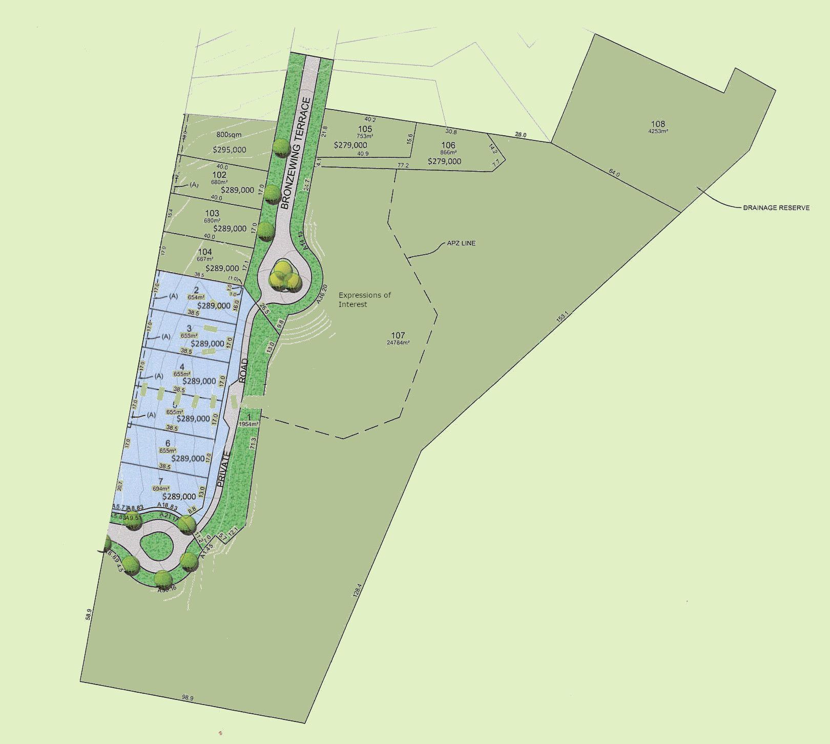 Lot 102 Bronzewing Terrace, LAKEWOOD NSW 2443