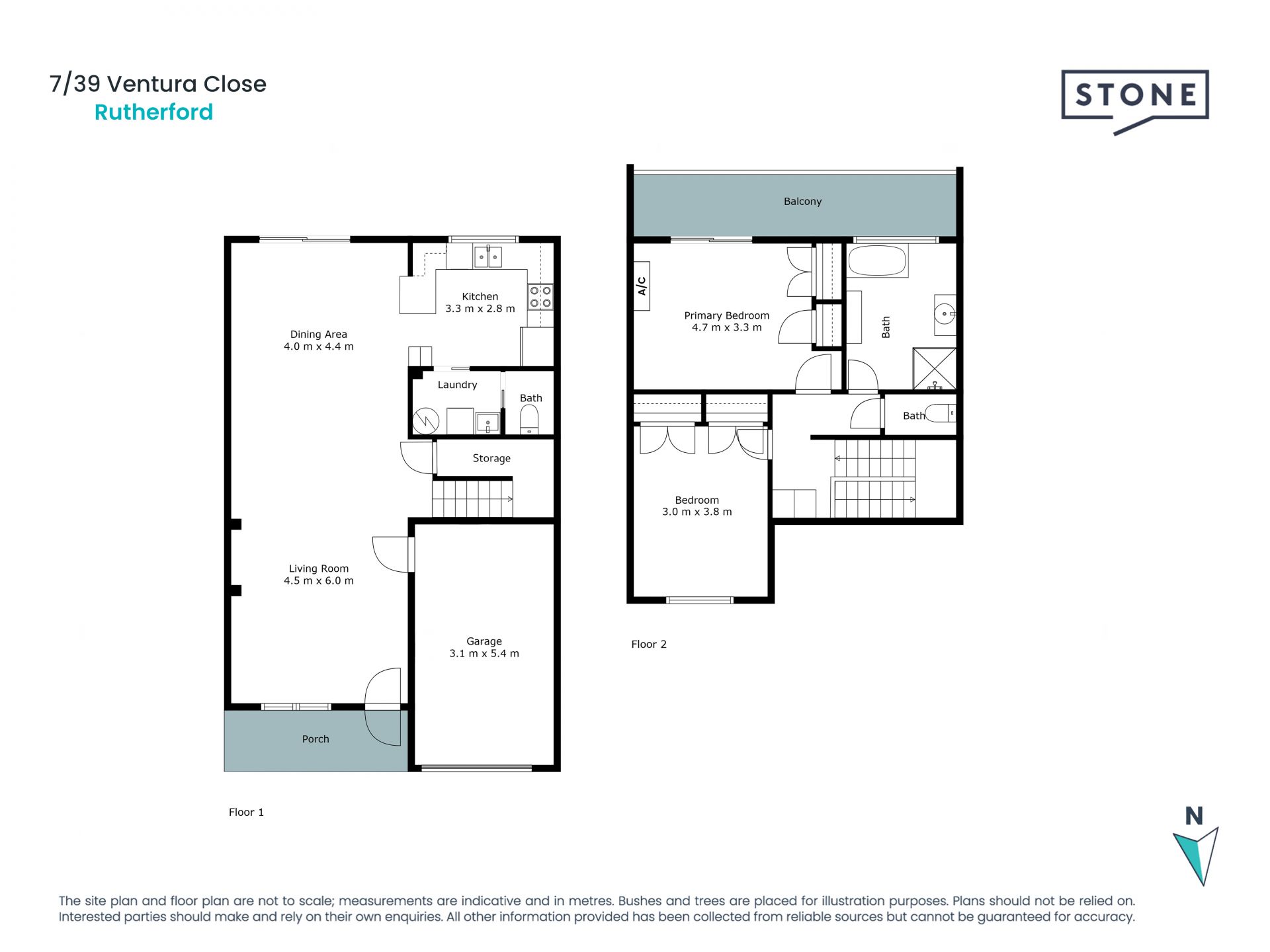 Two-storey townhouse on the fringe of Rutherford's thriving centre