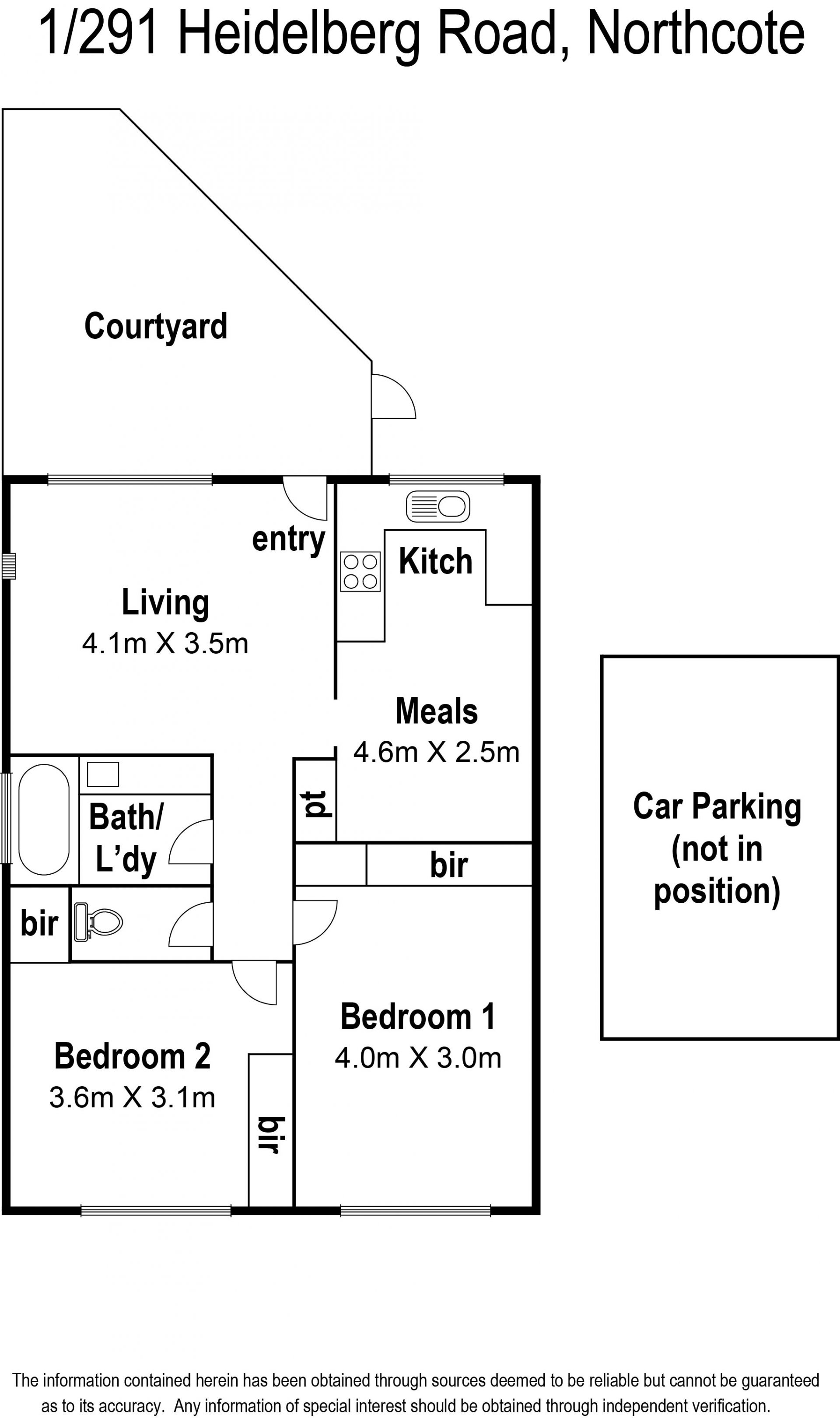 Renovated two bedroom!