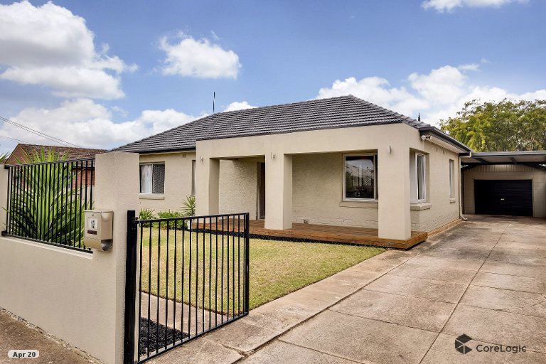 12  Carlton Street Oaklands Park 5046