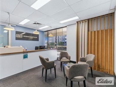FITTED & REFURBISHED OFFICE WITH EXCELLENT PARKING!