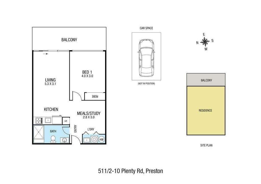 Unbeatable location and space