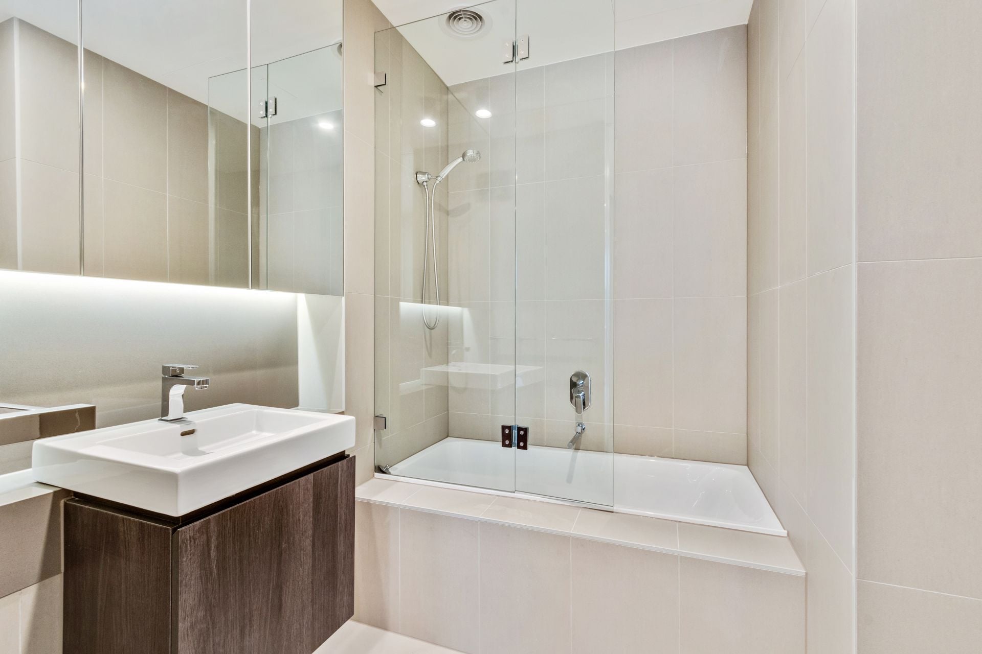 Spacious and light filled living at The Marque