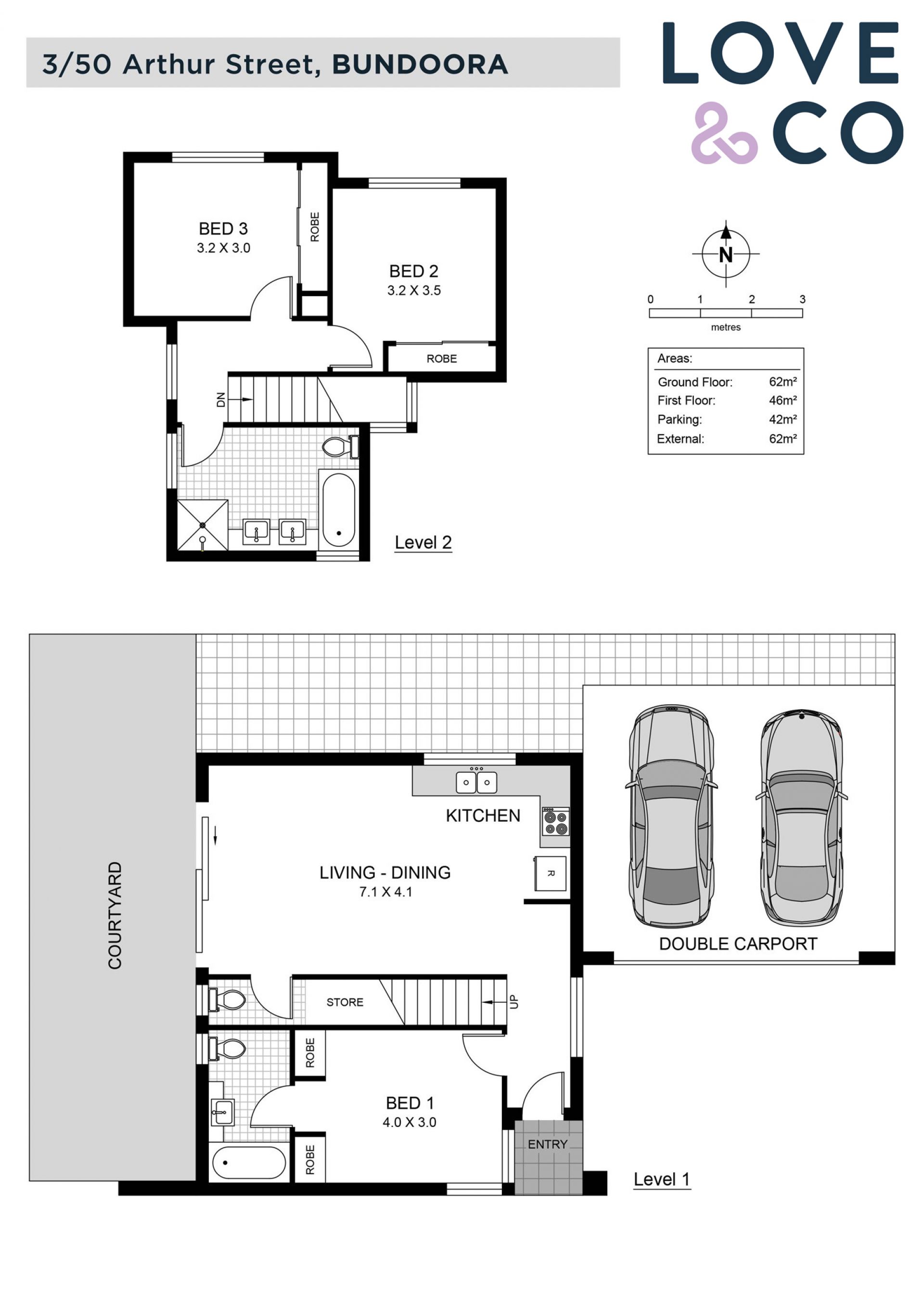 PRESTIGE, STYLE AND SUNFILLED COURTYARD