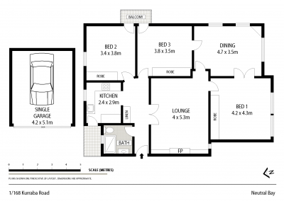 1/168 Kurraba Road NEUTRAL BAY NSW, Bay - Thumbnail 8