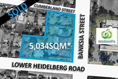 1.25 Acres in prestigious Eaglemont