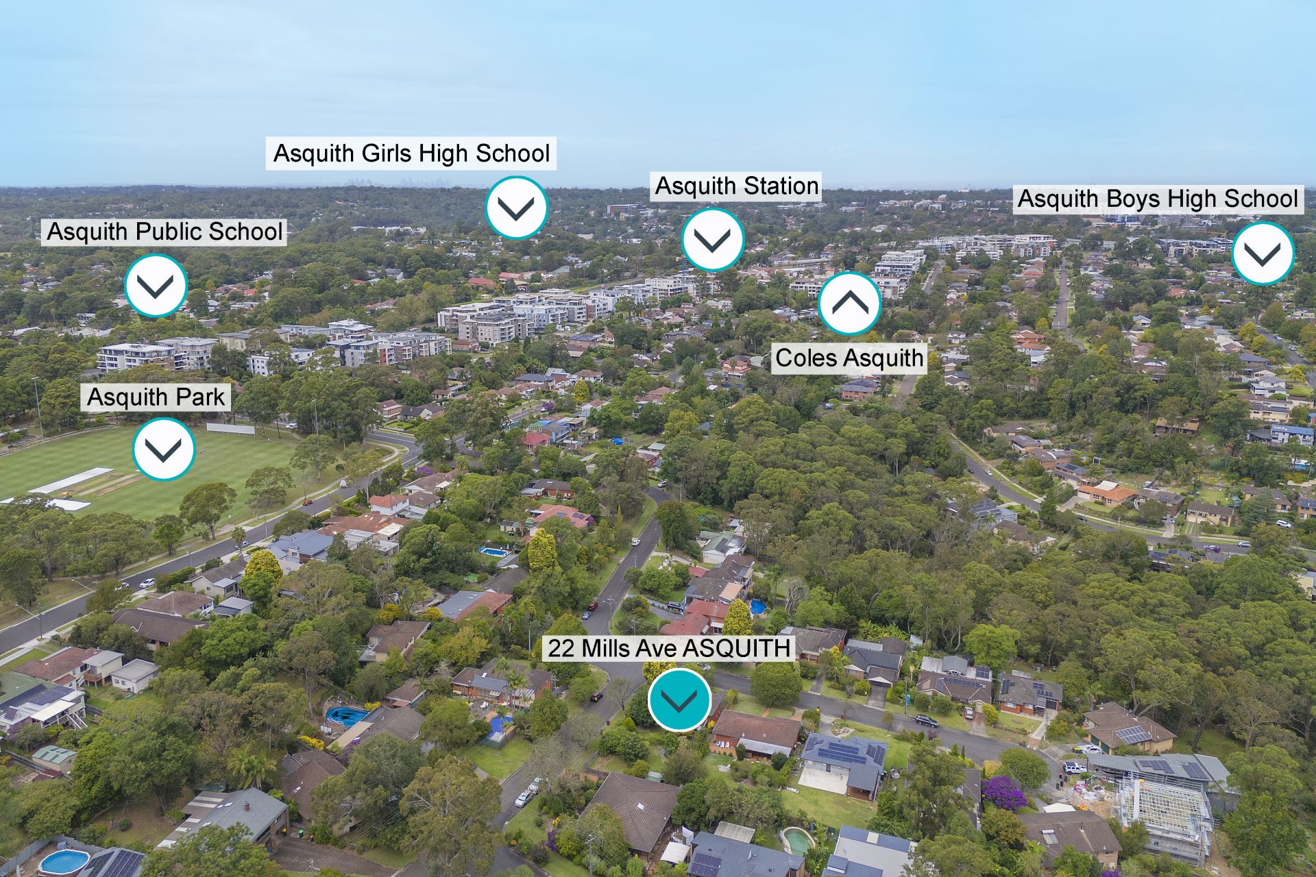 Real Estate For Sale 22 Mills Avenue Asquith , NSW