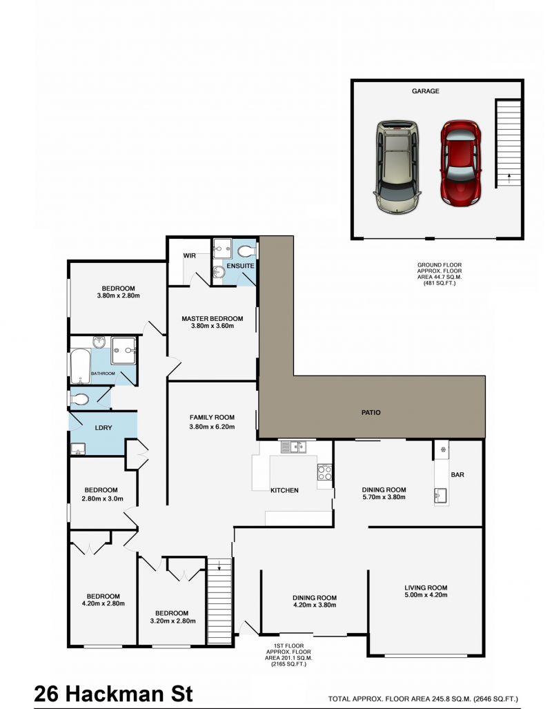 Spacious Family Home in Elevated Private Position