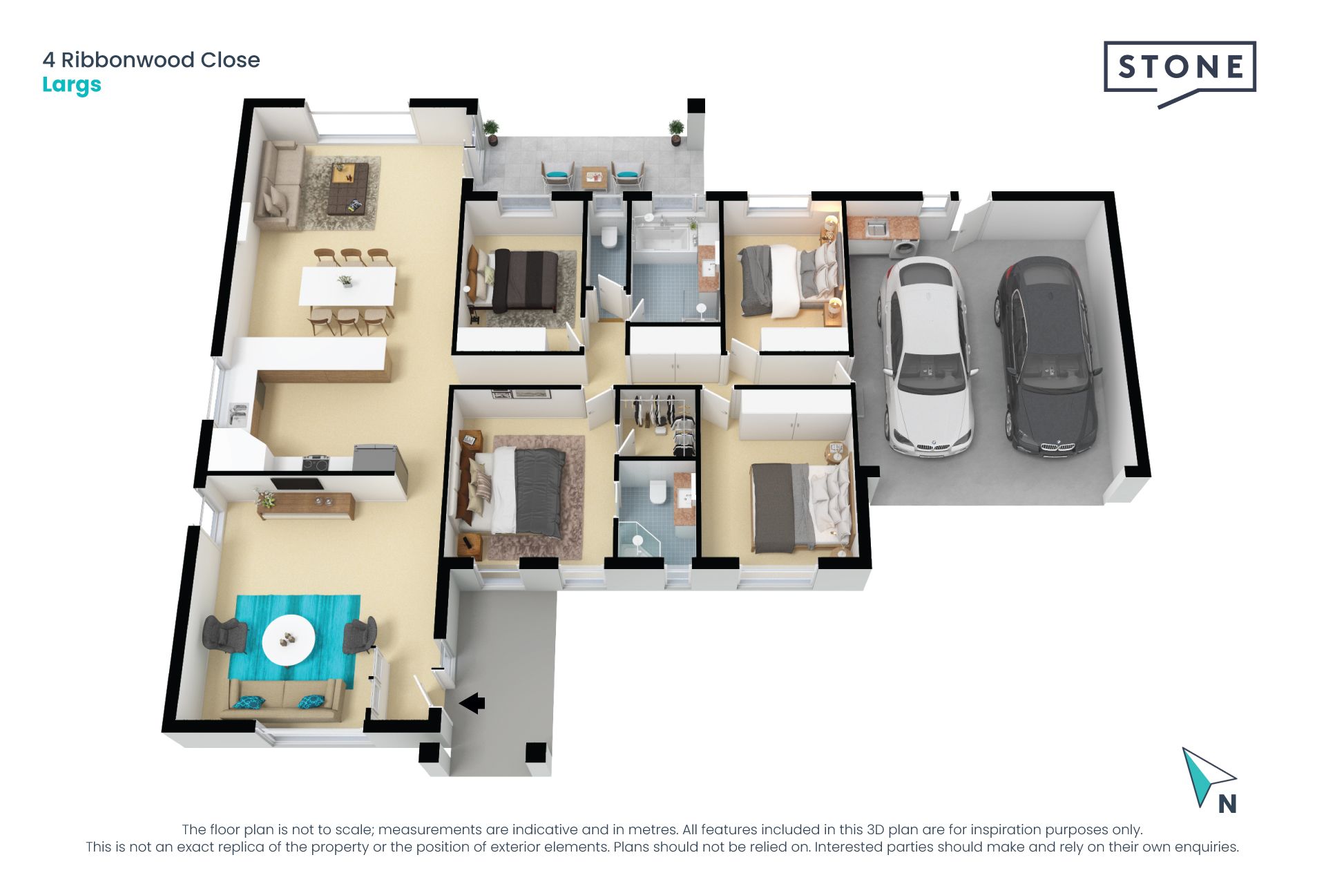 Beautifully constructed family home in Largs
