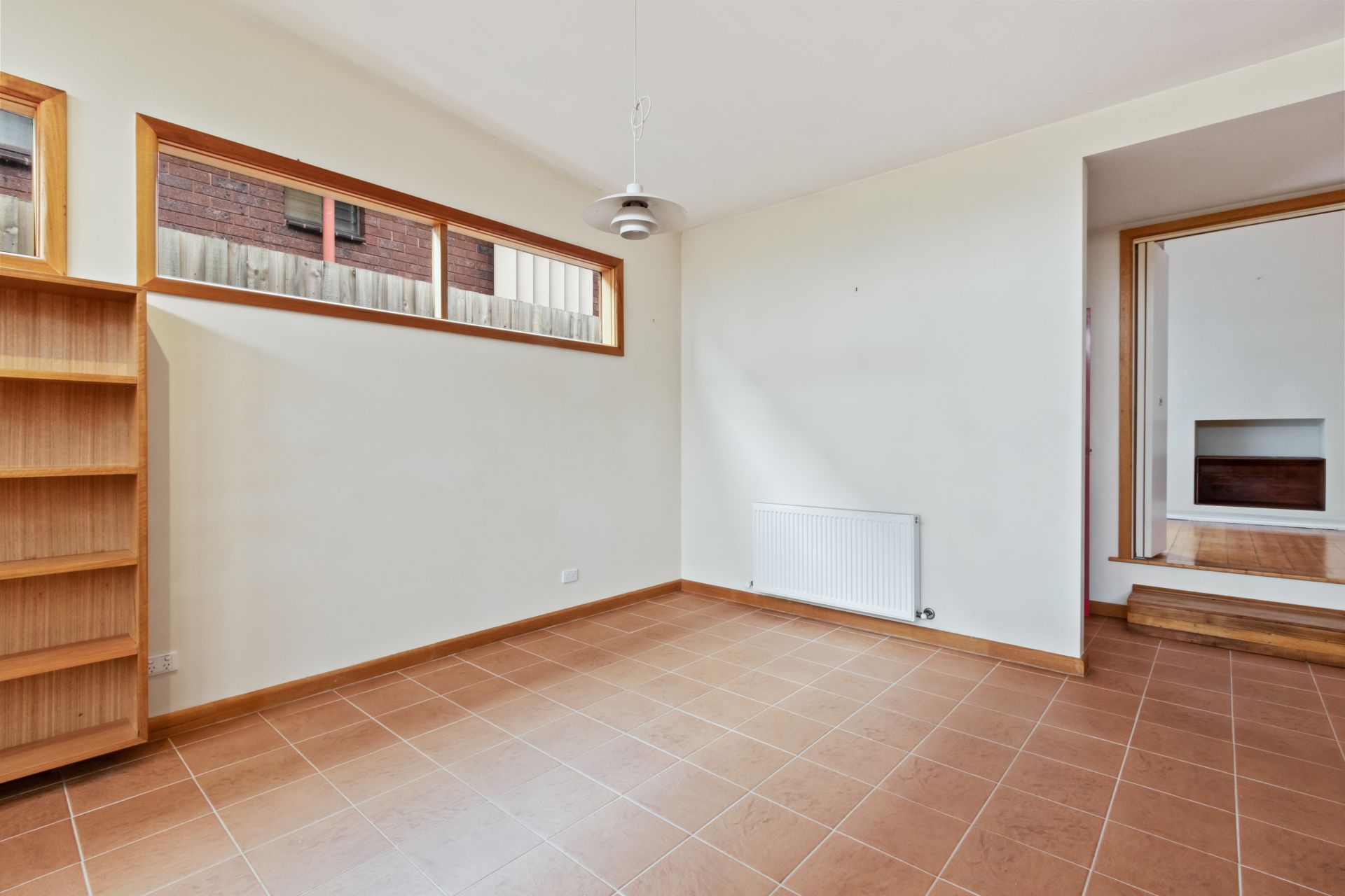 Versatile floorplan bathed in sunlight
